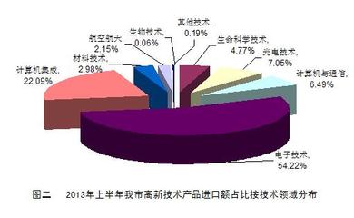 2013年上半年武漢市高新技術(shù)產(chǎn)品進(jìn)出口情況分析
